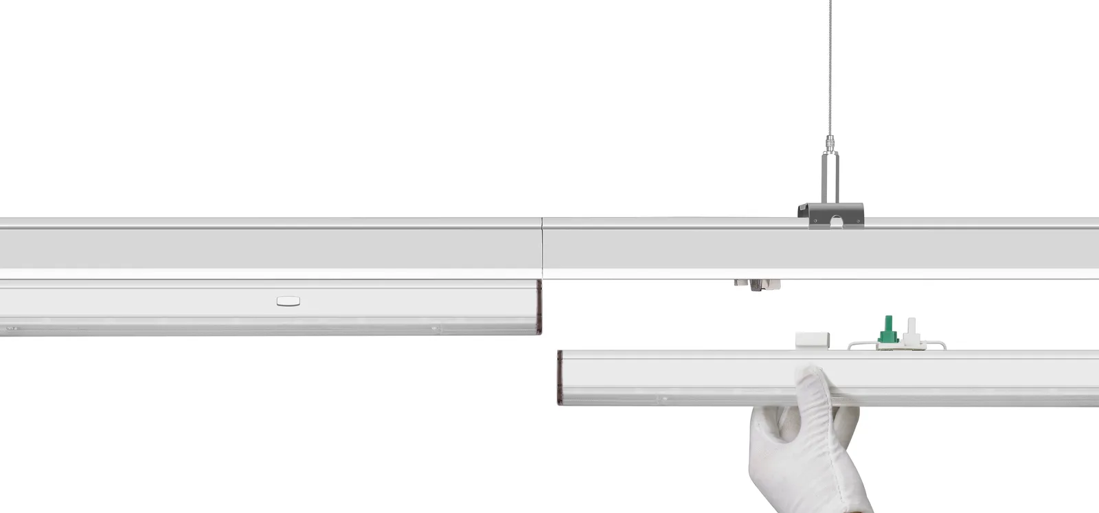 LT01 Lumitrack — Système linéaire Lens LED modulaire