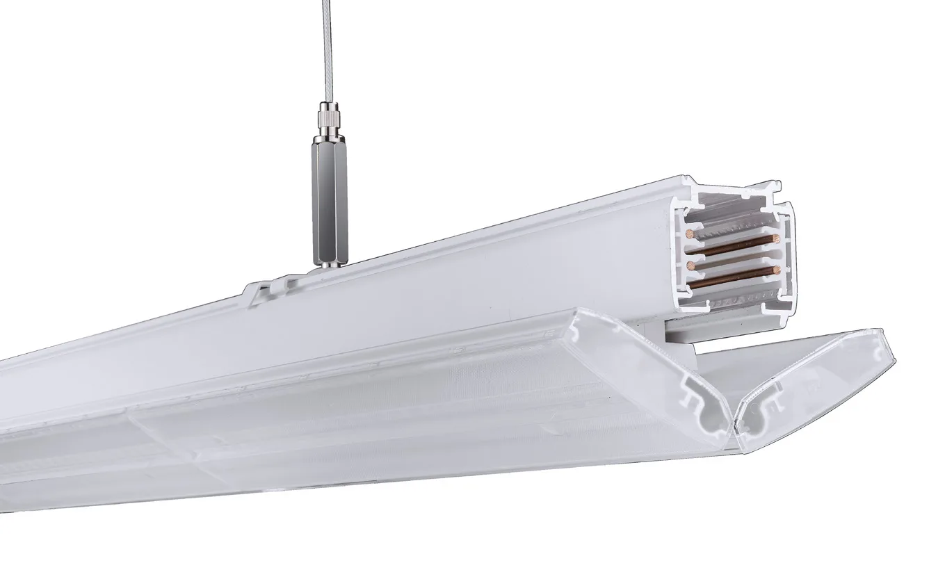 T-line K2 — Réglette linéaire LED orientable double face