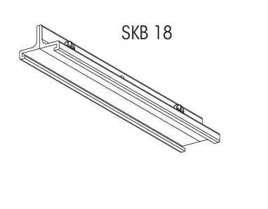 Support de fixation — Blanc (KKT301435)