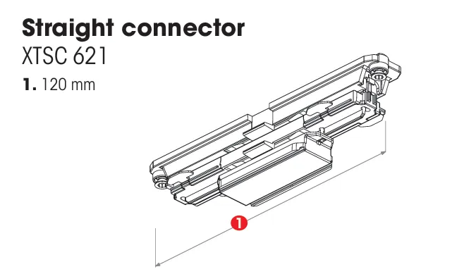 Connecteur droit DALI (KKT304212)
