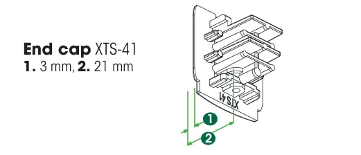 Embout 3 circuits — Gris (KKT3012165)