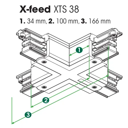 Connecteur X — Blanc