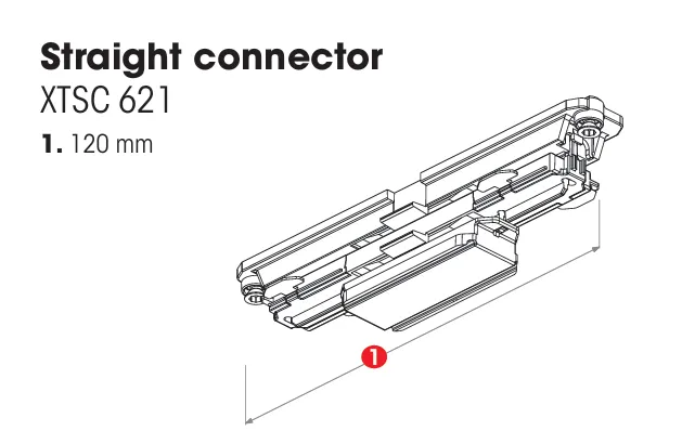 Connecteur droit 3 circuits (KKT304213)