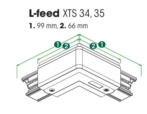 Connecteur L 3 circuits — Noir (KKT301297)