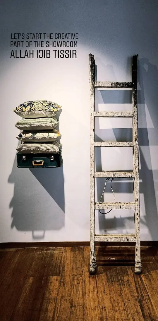 Showroom Lumisphère en préparation